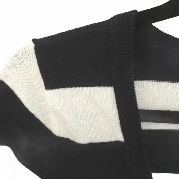 Hollister ★ Varsity Collegiate Rugby Stripe Cardigan Sweater ★ Navy White - Image 3