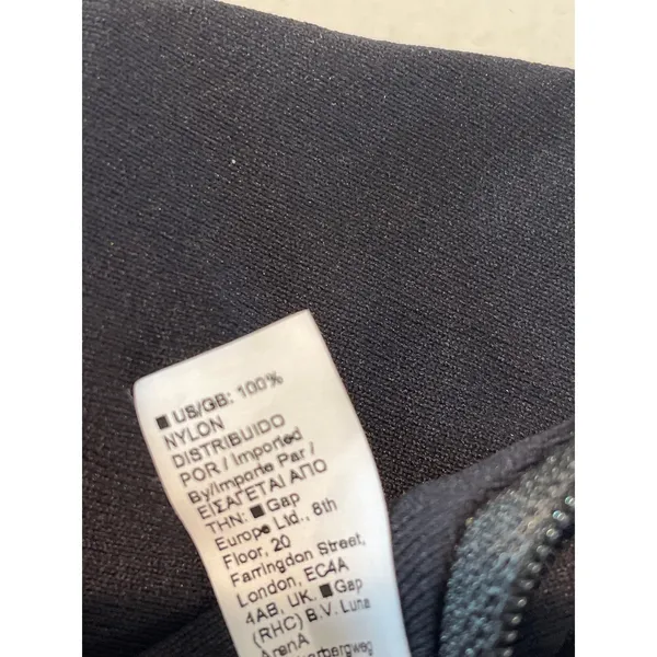 Athleta Lightweight Quarter Zip Activewear Top Size S Black - Image 5