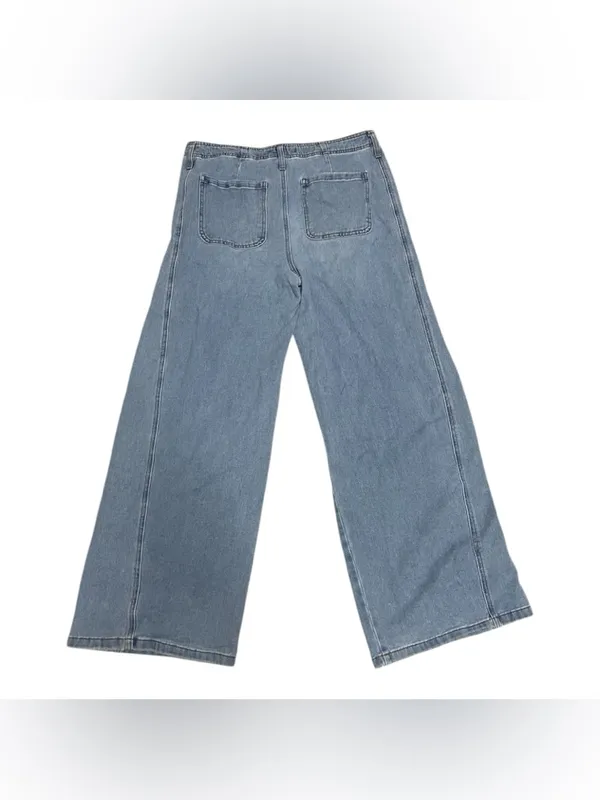 RE generation by celebrity pink high rise wide leg jeans - Image 3
