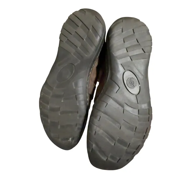 Earth‎ Spirit Gelron Brown Leather Slip On Women's Shoes Accent Buckle Size 6 - Image 3
