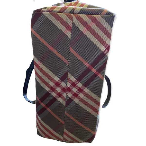 Burberry Blue Label Nova Check Canvas & Leather Purse - Image 7
