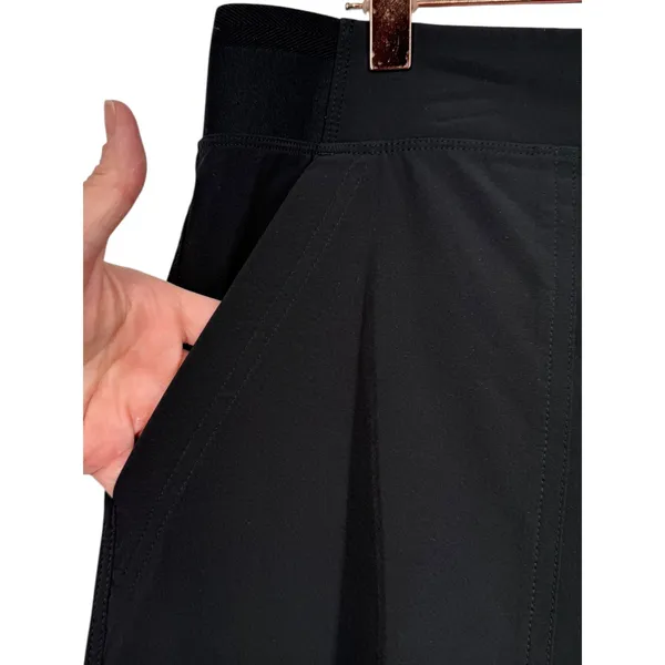 Athleta Womens Brooklyn Heights Wide Leg High Rise Cargo Pants Black Size 16 - Image 8