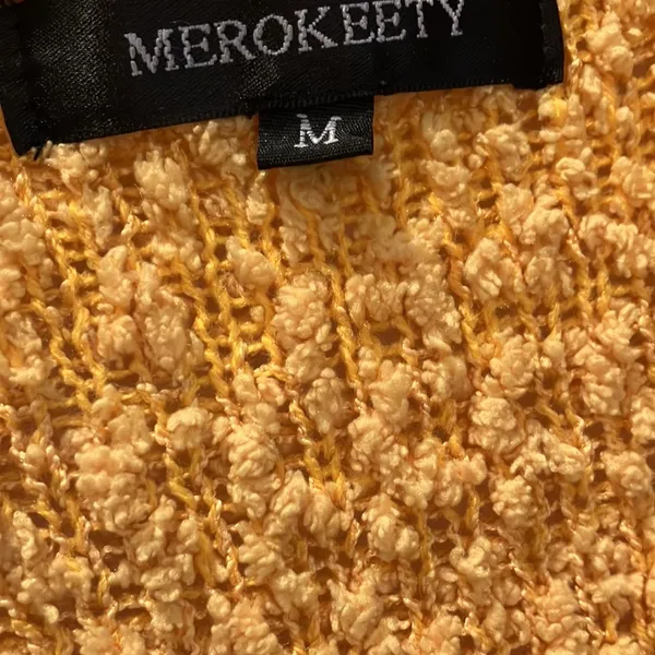 FINAL MARKDOWN Merokeety oversized open front cardigan medium - Image 3