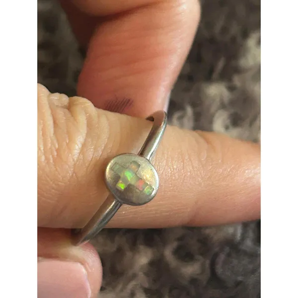 Z34 ring 925 sterling silver size 9.75 - Image 2