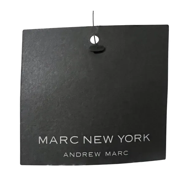 Marc New‎ York Jacket Faux Leather Quilted Dark Earth Moto Biker Large - Image 7