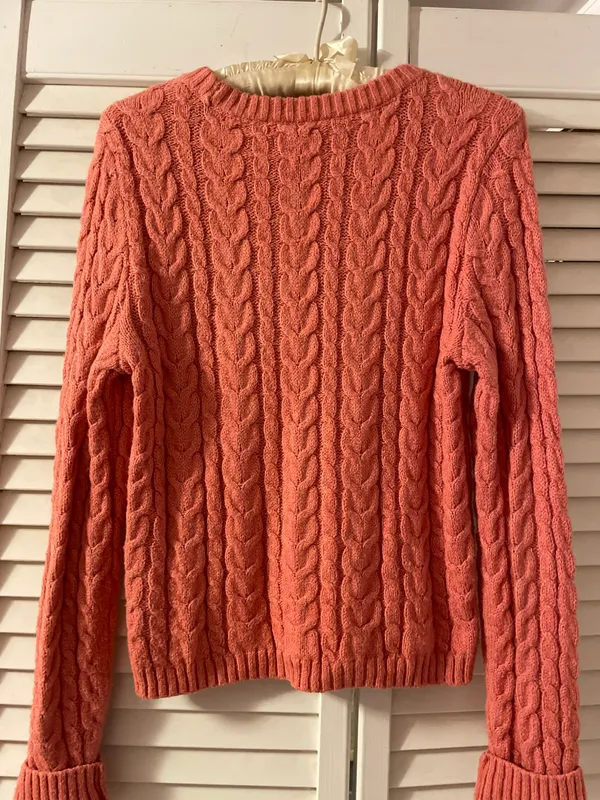 American Eagle Coral Sweater - Image 3