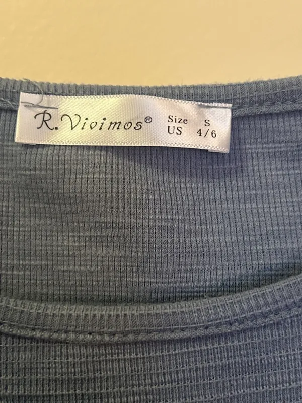Blue Mini Dress Size Small | Casual Summer Dress | Lightweight Everyday Women’s - Image 2