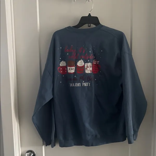💙 Gamma Phi Beta Sweatshirt | Cozy Holiday Crewneck - Image 2