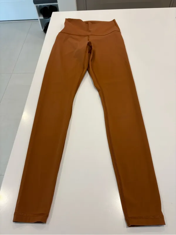 Everlane Perform Activewear 2 piece Set. Brown Sports Bra High Rise Leggings XS - Image 8