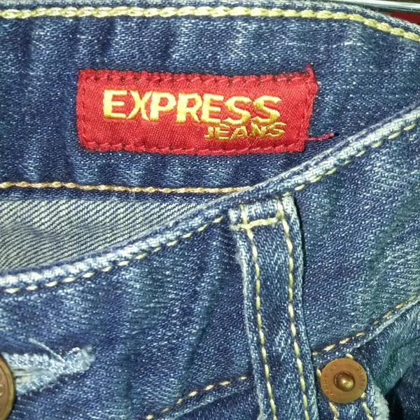 Express 0 Distressed Low Rise Jeans - Image 5