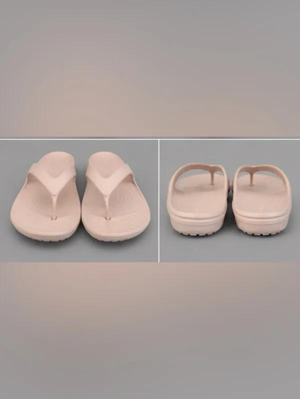 Crocs Kadee II Flip Flops Women’s Size 8 Blush Pink Lightweight Comfort Sandals - Image 3