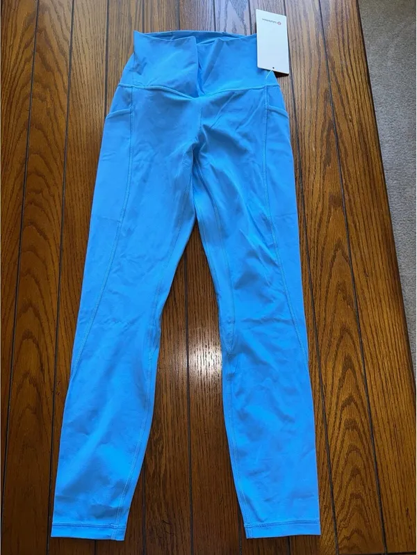 Lululemon Align With Pockets High Rise 25” Ocean Wave Size 4 NWT - Image 3