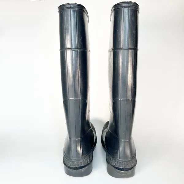 LaCrosse Black Rubber Steel Toe Safety Work Boots ANSI Z41 Women 7.5 / Men 6 - Image 5
