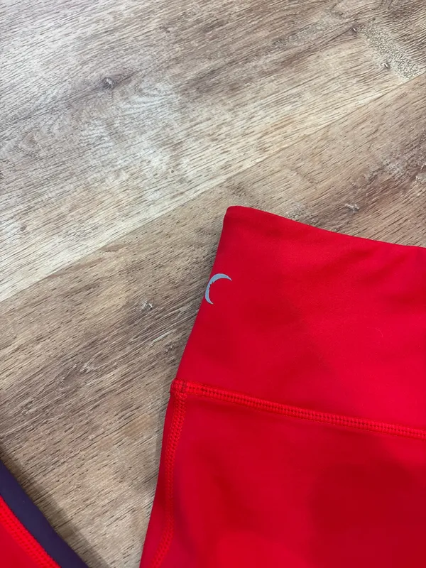 Zyia Active Red Leggings - Image 2