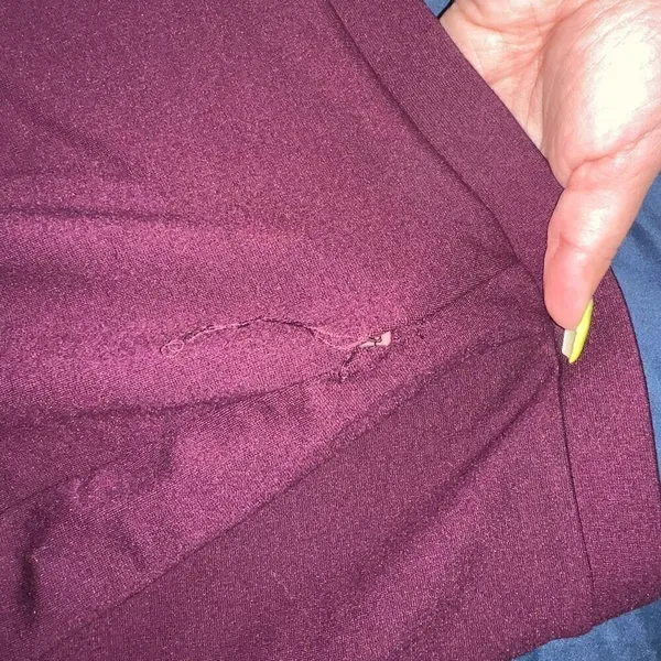 Forever 21 burgundy mini skirt size XS - Image 5