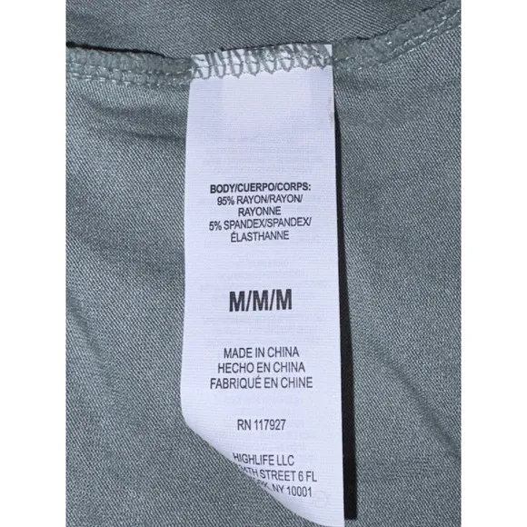 NEW Gaiam Harmony Tank Luna Sage Green Moon Phase Graphic Yoga Top Size M - Image 6