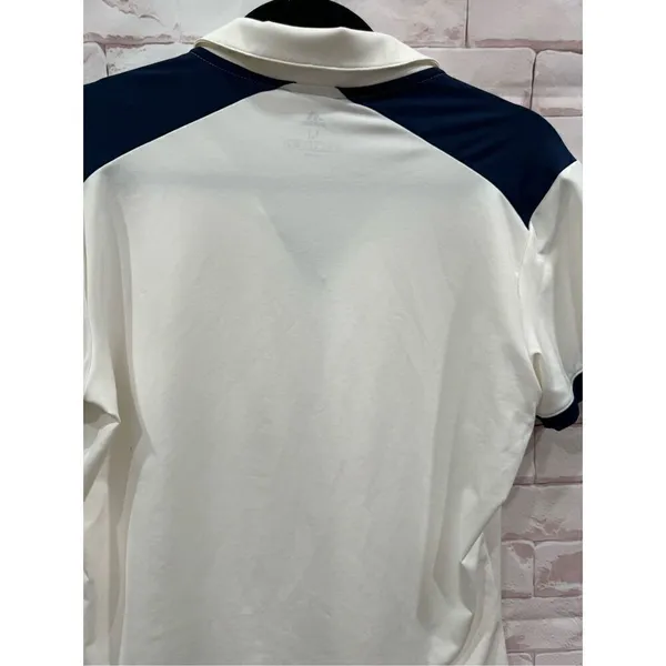 Adidas women's white‎ polo shirt size medium - Image 7