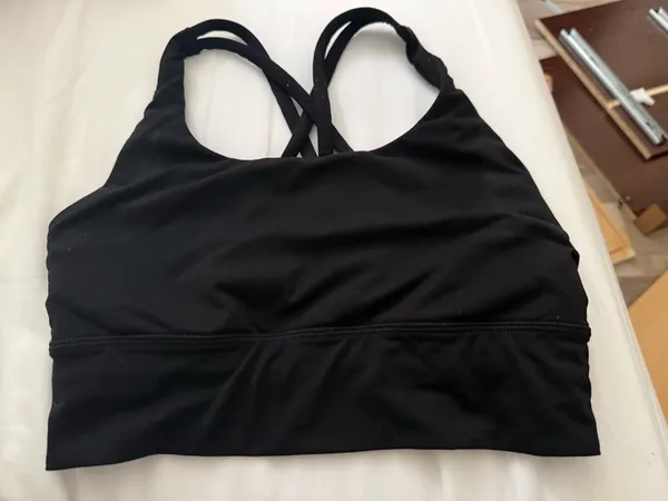 Lululemon Sports Bra Black - Image 2