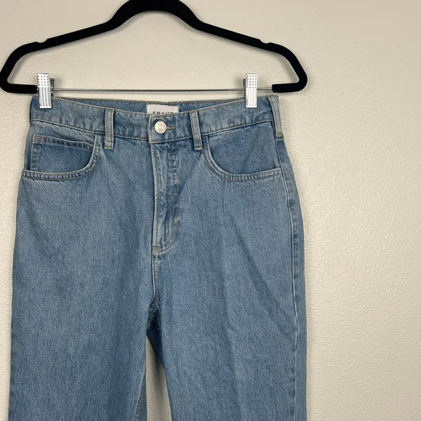 Frame Womens High N‎ Tight Straight Leg Jeans Sz 26 - Image 3
