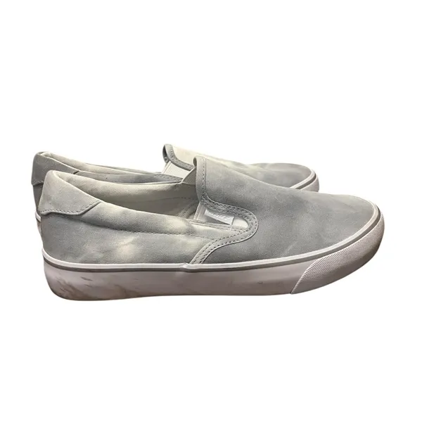 Lugz Women’s Clipper‎ Gray Tie Dye Canvas Slip-On Sneakers Size 9 - Image 3