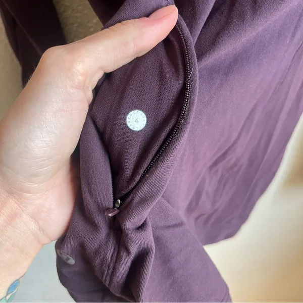 Lululemon Runderful Long Sleeve Black Cherry - Image 7