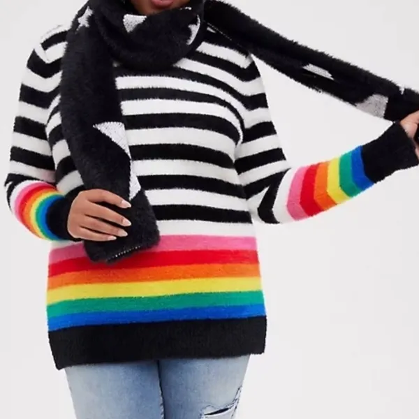 Torrid All Over Star Torrid Oblong Scarf - Image 5