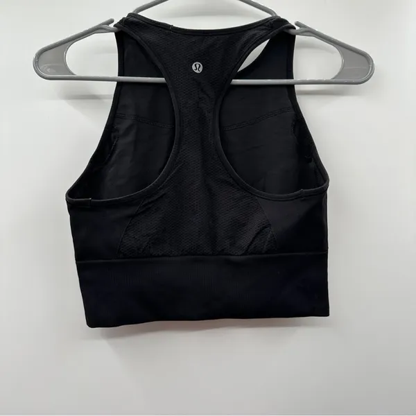 Lululemon x SoulCycle Ebb To Train Sports Bra in Black Size 6‎ - Image 4