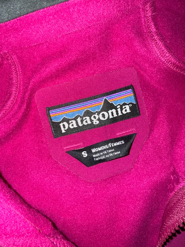 Patagonia Pink Fleece-Lined Utility Jacket - Image 2