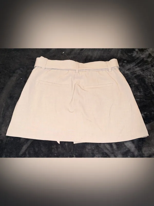 Abercrombie & Fitch Wrap Front Utility Skort in Taupe Size Small - Image 12