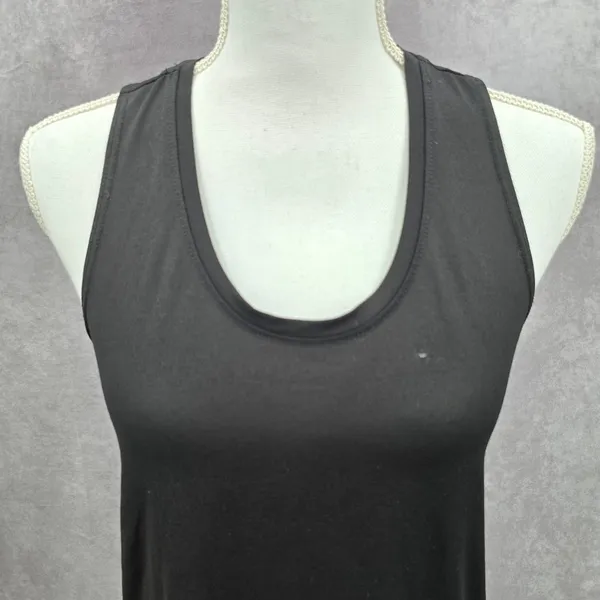Athletic Works Black Activewear Sportswear Sleeveless‎ Racerback Tank Top Small - Image 5