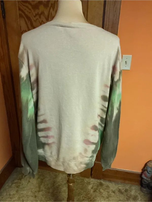 Grateful Dead Grateful Forever Dancing Bear Tie Dye Sweatshirt Large - Image 5