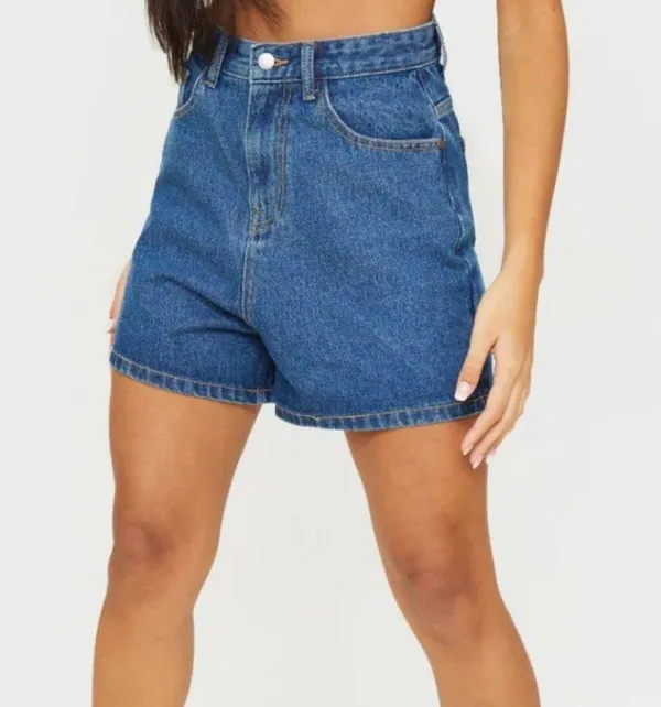 Pretty Little Thing Denim Shorts - Image 2