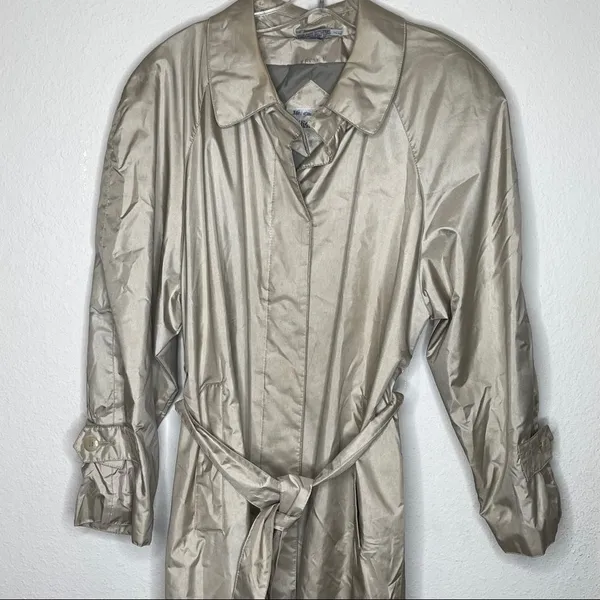 Vintage‎ British Mist Trench Coat - Image 6