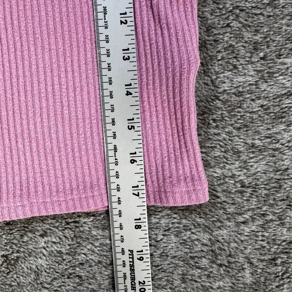 Hollister Must Have Collection Cropped Ribbed Long Sleeve Sz S - Image 7