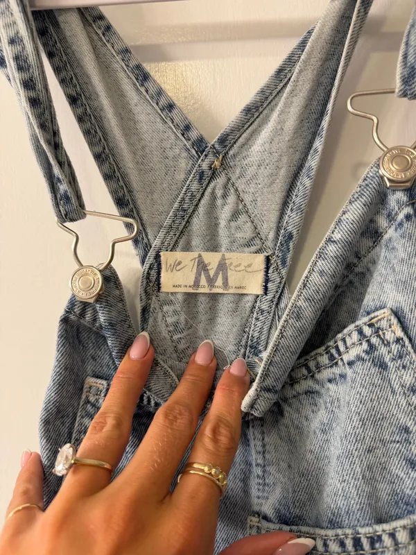Free People Overalls Denim - Image 2