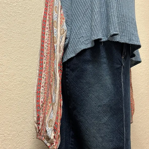 ALTAR’D STATE Boho Waffle Knit Shirt - Size Large - Image 7