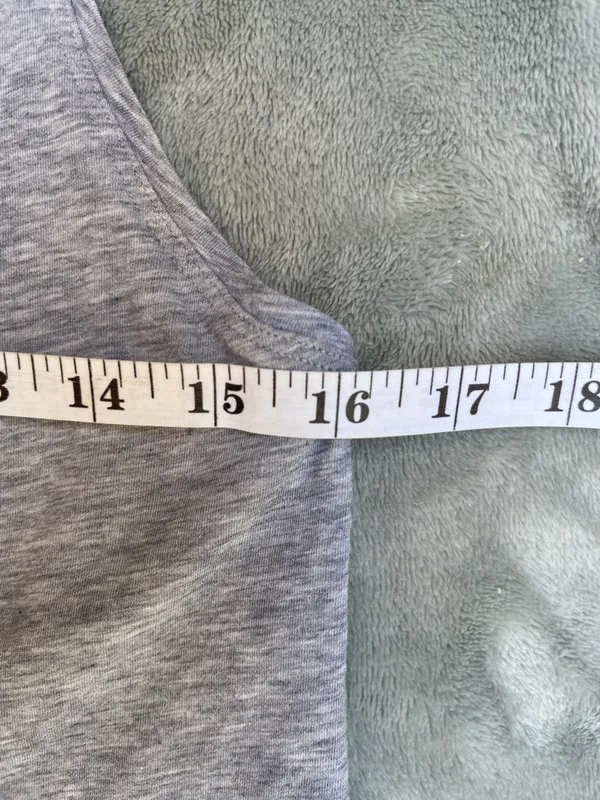 Lululemon Love Tank Heathered Core Light Gray Racerback Top loungewear yoga 4/6 - Image 8