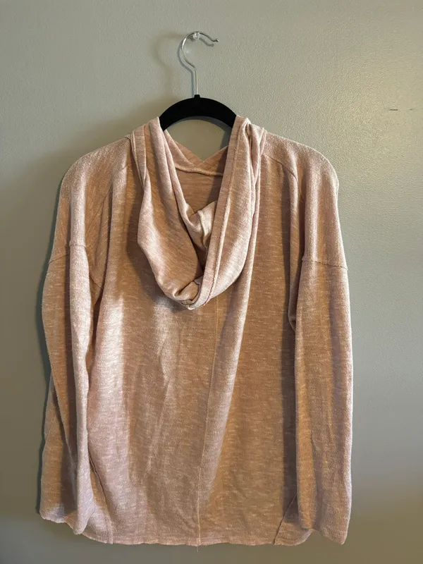 Outfitters Light Pink Hoodie - Image 2