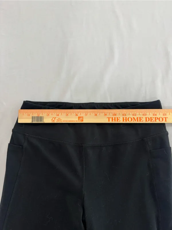 Jockey High-Rise Side Pockets Moisture Wicking Active Yoga Pants Large - Image 5