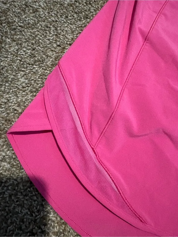 Lululemon Pink Hotty Hot Skirt Bright Pink Athletic Skort - Image 2