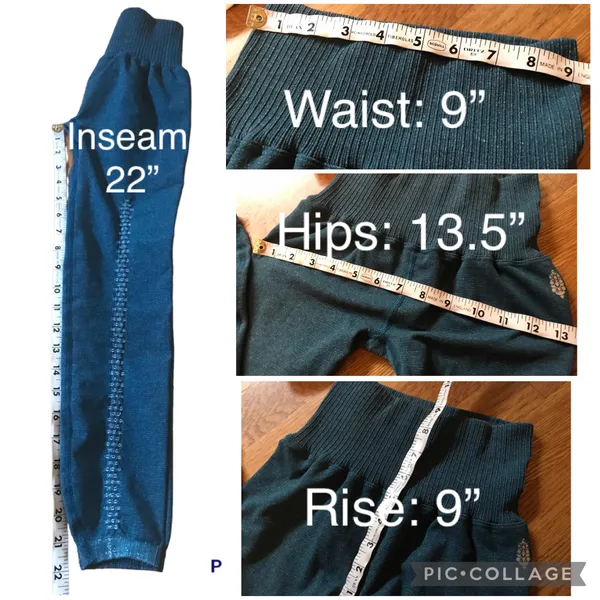 Free People NWOT Happiness Runs Crop & Good Karma 7/8 Legging XS/S MSRP $118 SET - Image 8