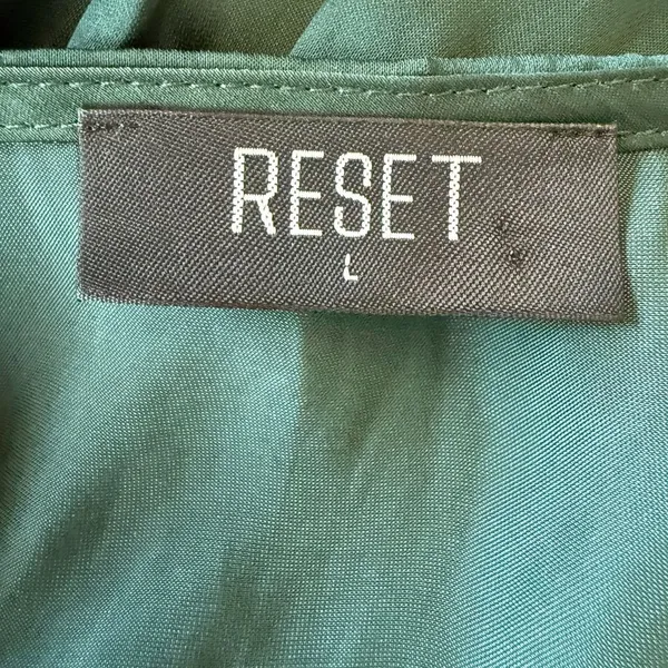 Reset‎ Satin Maxi Size Large Flowy Green - Image 5