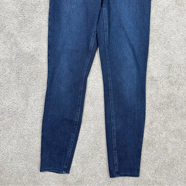 Spanx Ankle Jean-Ish Leggings Jeggings High-Rise Twilight Rinse Blue Size L - Image 7