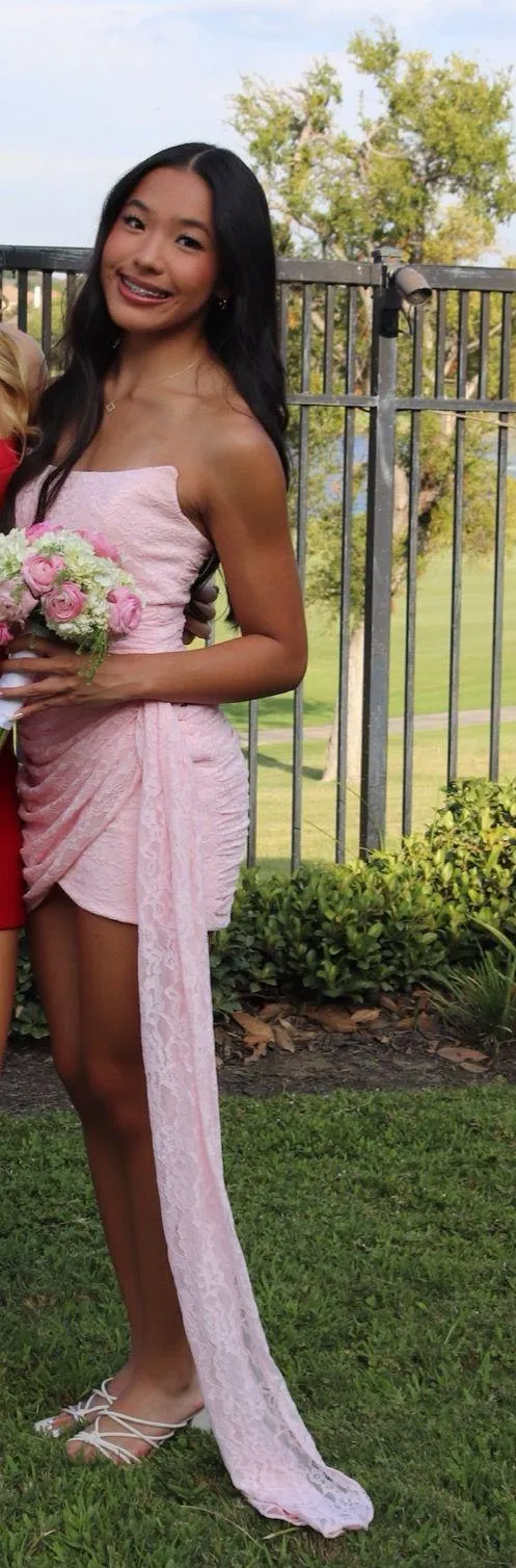 RUNAWAY THE LABEL Pink Dress - Image 2