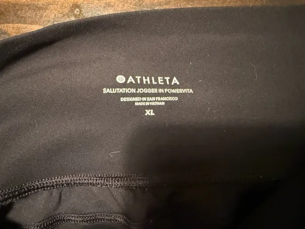 Athleta Salutation Joggers Powervita Black - Image 2