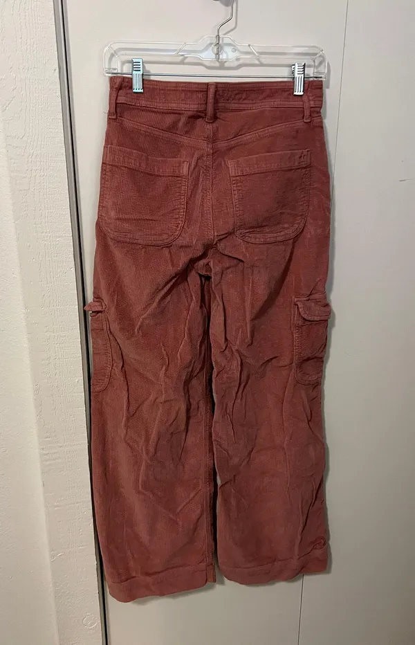 American Eagle Outfitters Corduroy Cargo Jeans - Image 4