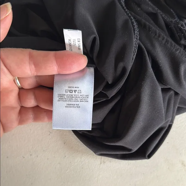 Express Black Sleeveless Bodysuit size medium - Image 6