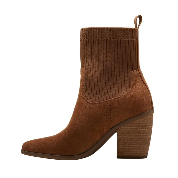 NWT Universal Thread Womens Kinley Ankle Boots 88225814 Cognac Brown 8.5M - Image 2