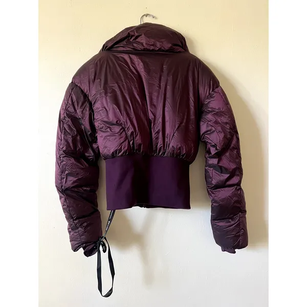 Bo+Tee Oh Polly Waterproof Layered Ski Jacket Puffer Burgundy Size M New - Image 8