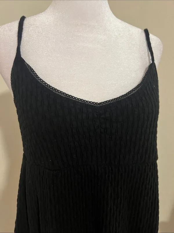 Urban Outfitters Black Spaghetti-Strap Mini Dress - Image 2